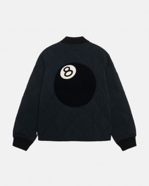 Stussy 8 Ball Vattert Liner Jacket Jakker Herre Svarte Norge | AUC-7188