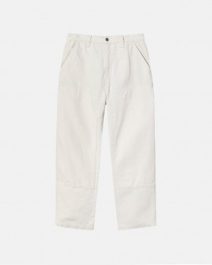 Stussy Arbeids Pant Canvas Bukse Herre Beige Norge | FND-4064