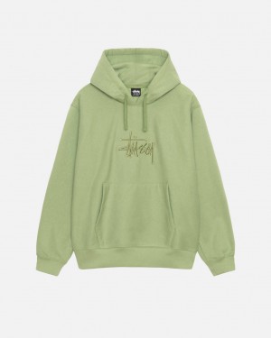 Stussy Basic Applique Hood Gensere Dame Grønn Norge | ALA-4467