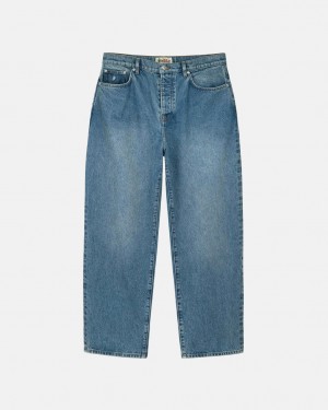 Stussy Big Ol' Jean Denim Bukse Herre Blå Norge | UAE-9230