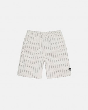 Stussy Brushed Beach Kort Shorts Dame Beige Norge | IVD-7837