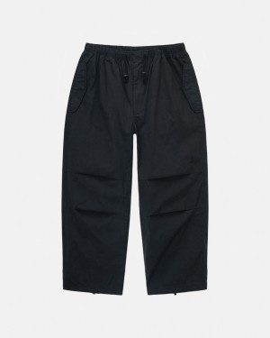 Stussy Nyco Over Trousers Bukse Dame Svarte Norge | MMR-8297