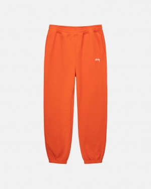 Stussy Overdyed Stock Logo Pant Gensere Herre Oransje Norge | DOG-2892