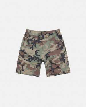 Stussy Ripstop Cargo Beach Kort Shorts Herre Camouflage Norge | DOE-3582