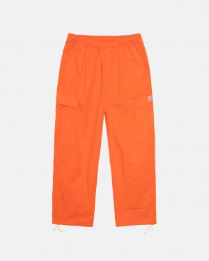 Stussy Ripstop Cargo Beach Pant Bukse Dame Oransje Norge | BSQ-7493