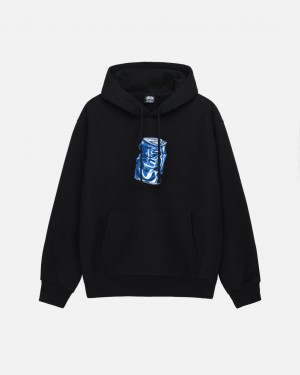 Stussy Soda Can Hoodie Hettegenser Dame Svarte Norge | BPL-6565