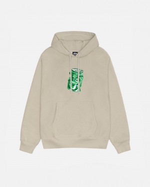 Stussy Soda Can Hoodie Hettegenser Dame Khaki Norge | NQQ-9457