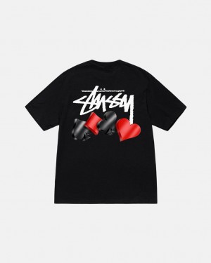 Stussy Suits Tee T Skjorte Dame Svarte Norge | TVI-3037