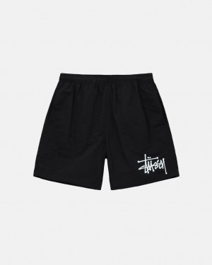 Stussy Vann Kort Big Basic Shorts Dame Svarte Norge | YDT-8174