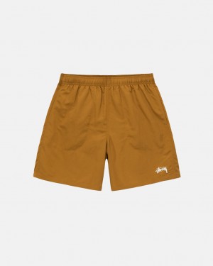 Stussy Vann Kort Stock Shorts Dame Brune Norge | KYC-0355