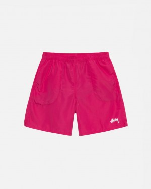 Stussy Vann Kort Stock Shorts Dame Rosa Norge | DII-7631