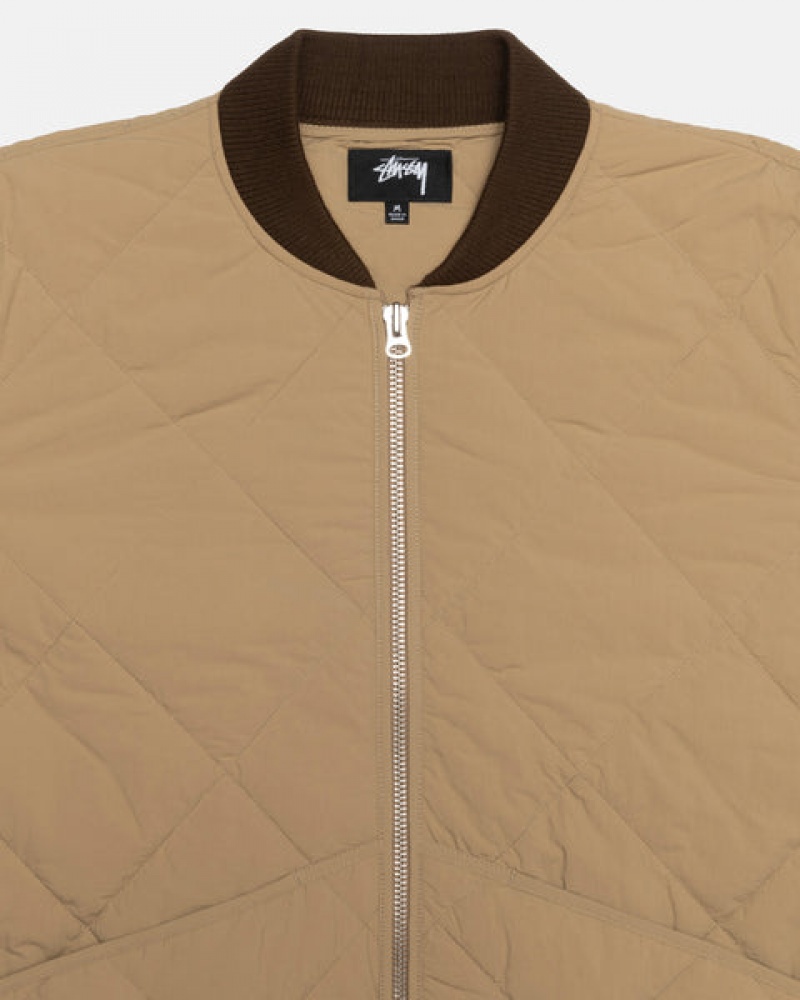 Stussy 8 Ball Vattert Liner Jacket Jakker Herre Brune Norge | XLS-6353