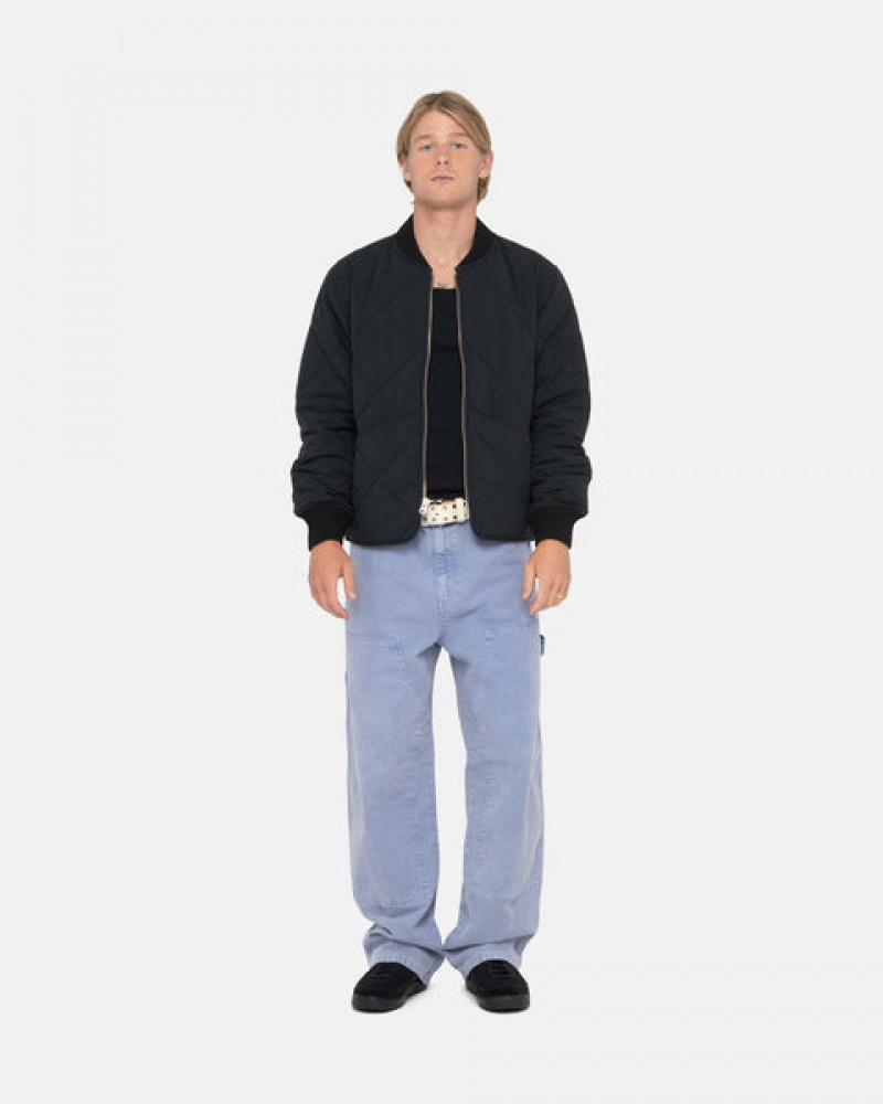 Stussy Arbeids Pant Canvas Bukse Dame Lilla Norge | ZGK-5099