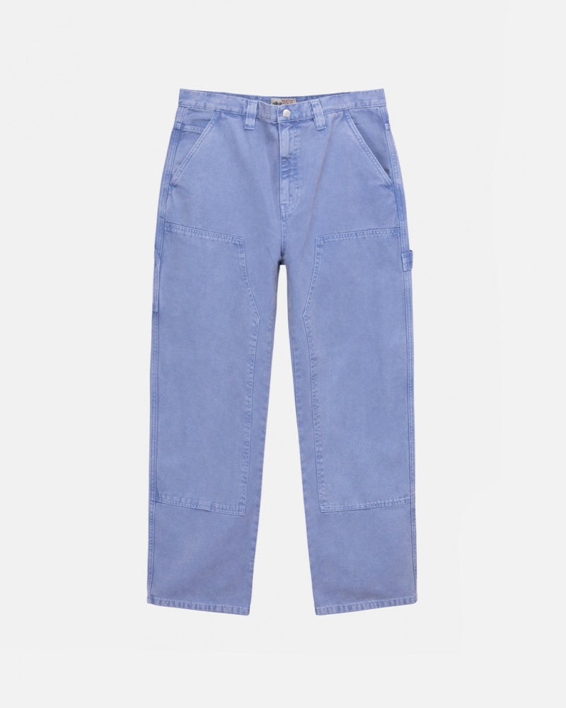 Stussy Arbeids Pant Canvas Bukse Dame Lilla Norge | ZGK-5099