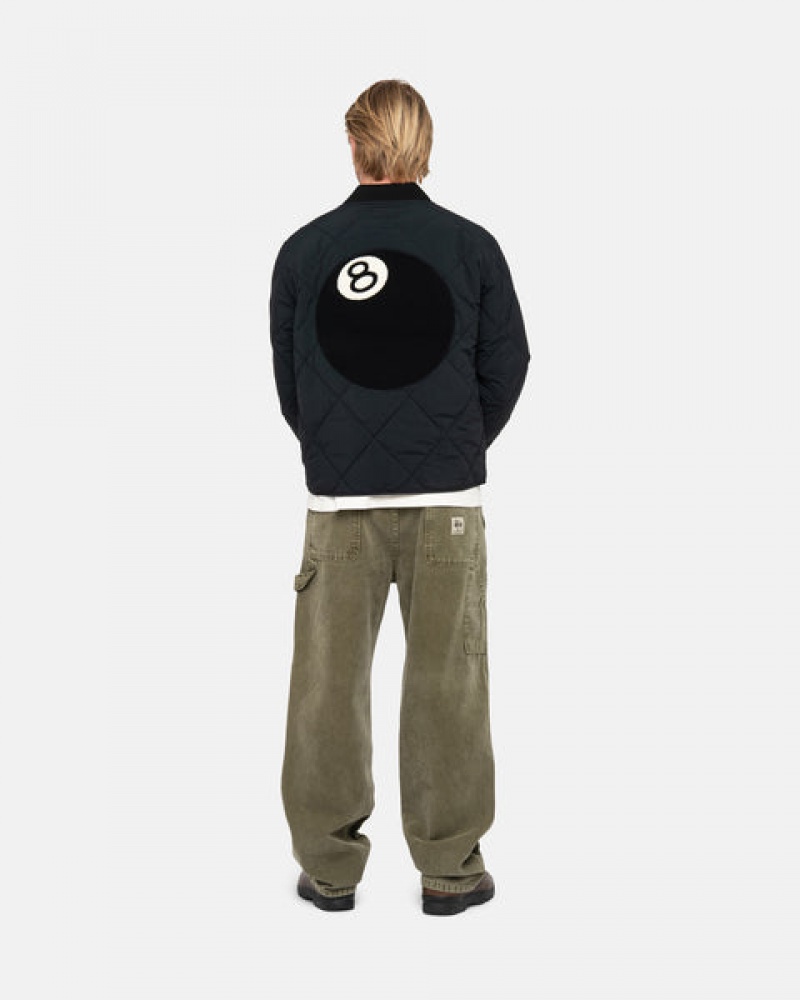 Stussy Arbeids Pant Canvas Bukse Dame Olivengrønne Norge | YWU-7128