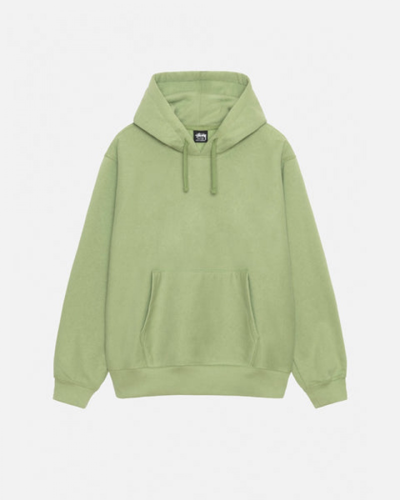 Stussy Back Hood Applique Hood Gensere Dame Grønn Norge | BAO-9719