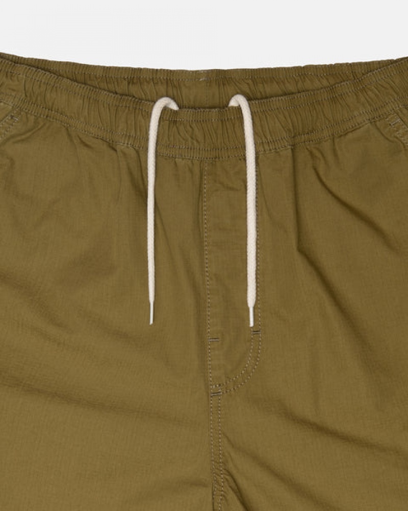 Stussy Beach Pant Ripstop Cargo Bukse Dame Brune Norge | JGM-2171