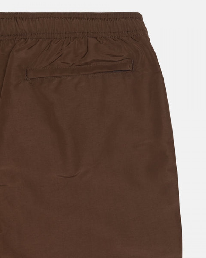 Stussy Big Basic Vann Kort Badetøy Herre Kaffe Norge | ZGF-2055