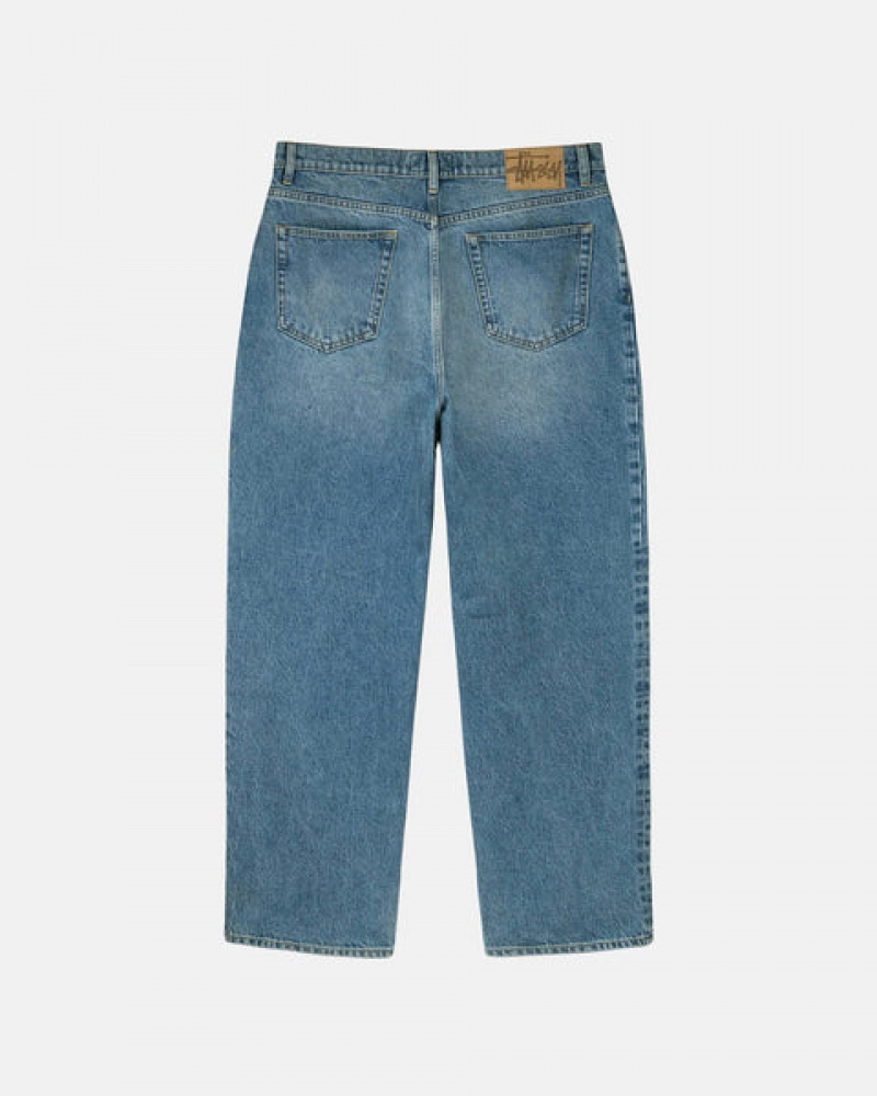 Stussy Big Ol' Jean Denim Bukse Dame Blå Norge | FXJ-7394