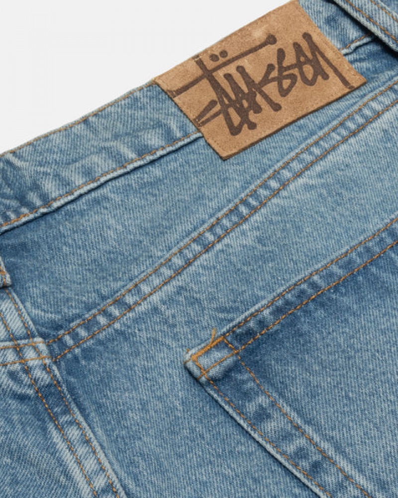 Stussy Big Ol' Jean Denim Bukse Dame Blå Norge | FXJ-7394