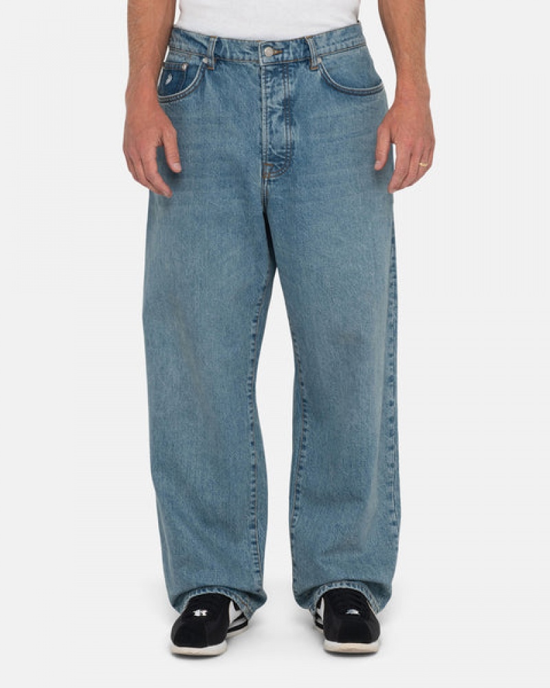 Stussy Big Ol' Jean Denim Bukse Dame Blå Norge | FXJ-7394