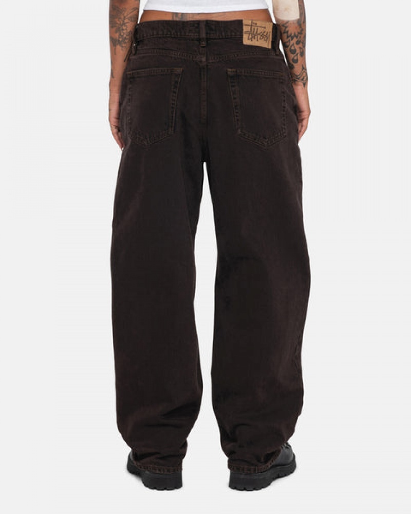 Stussy Big Ol' Jean Denim Bukse Dame Svarte Norge | KQX-1866