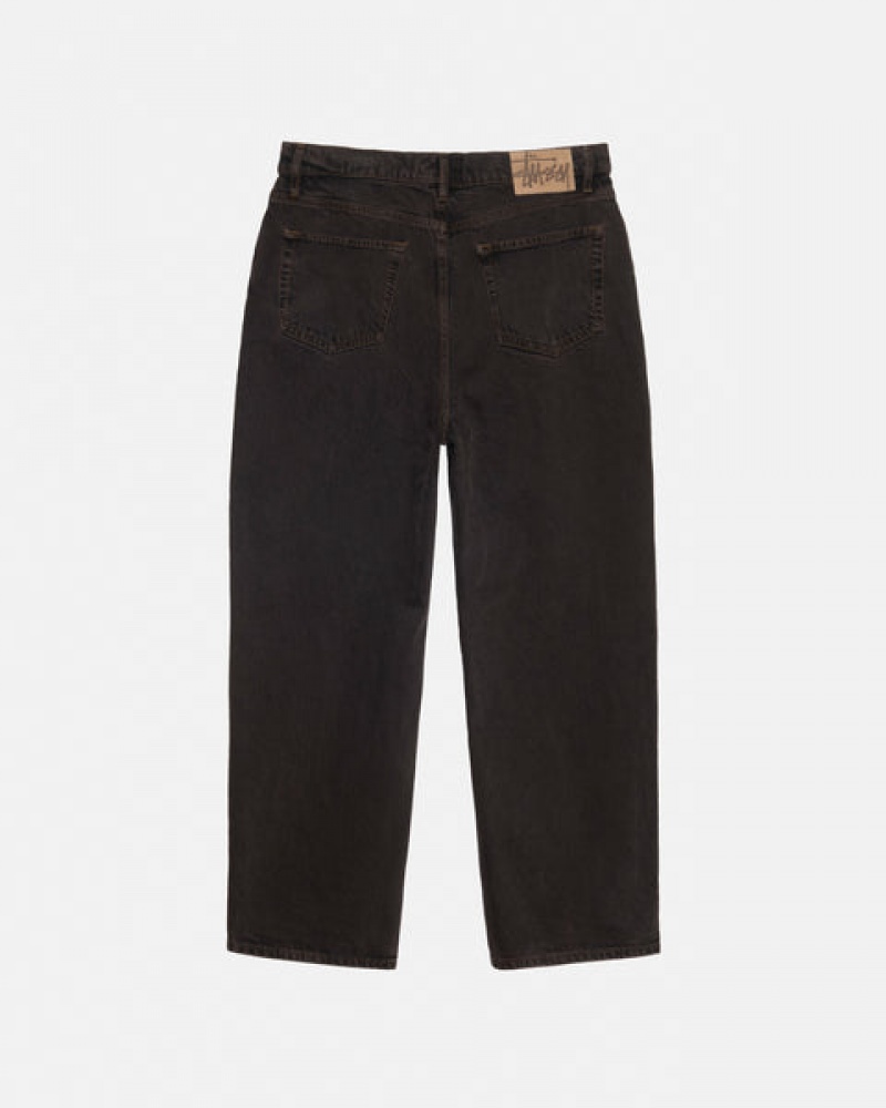 Stussy Big Ol' Jean Denim Bukse Dame Svarte Norge | KQX-1866