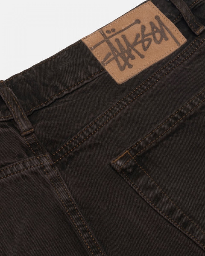 Stussy Big Ol' Jean Denim Bukse Herre Svarte Norge | BFA-7708