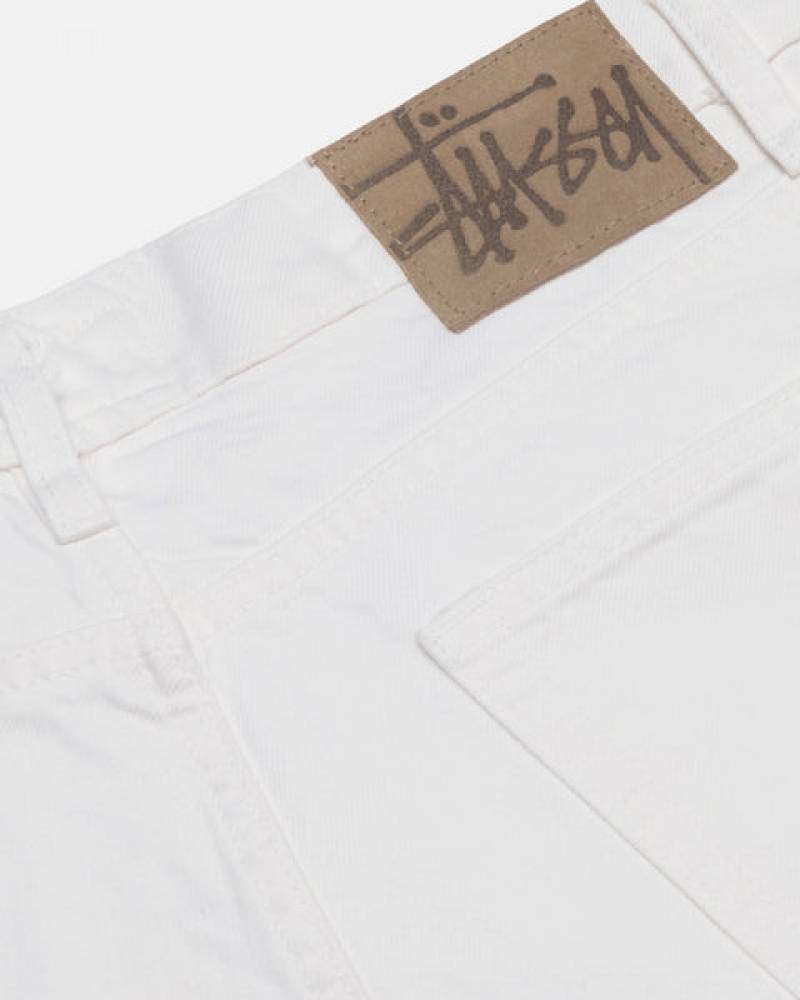 Stussy Big Ol' Jean Overdyed Bukse Herre Beige Norge | IOP-7956