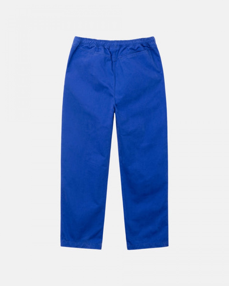 Stussy Brushed Beach Pant Badetøy Dame Blå Norge | RAR-2020