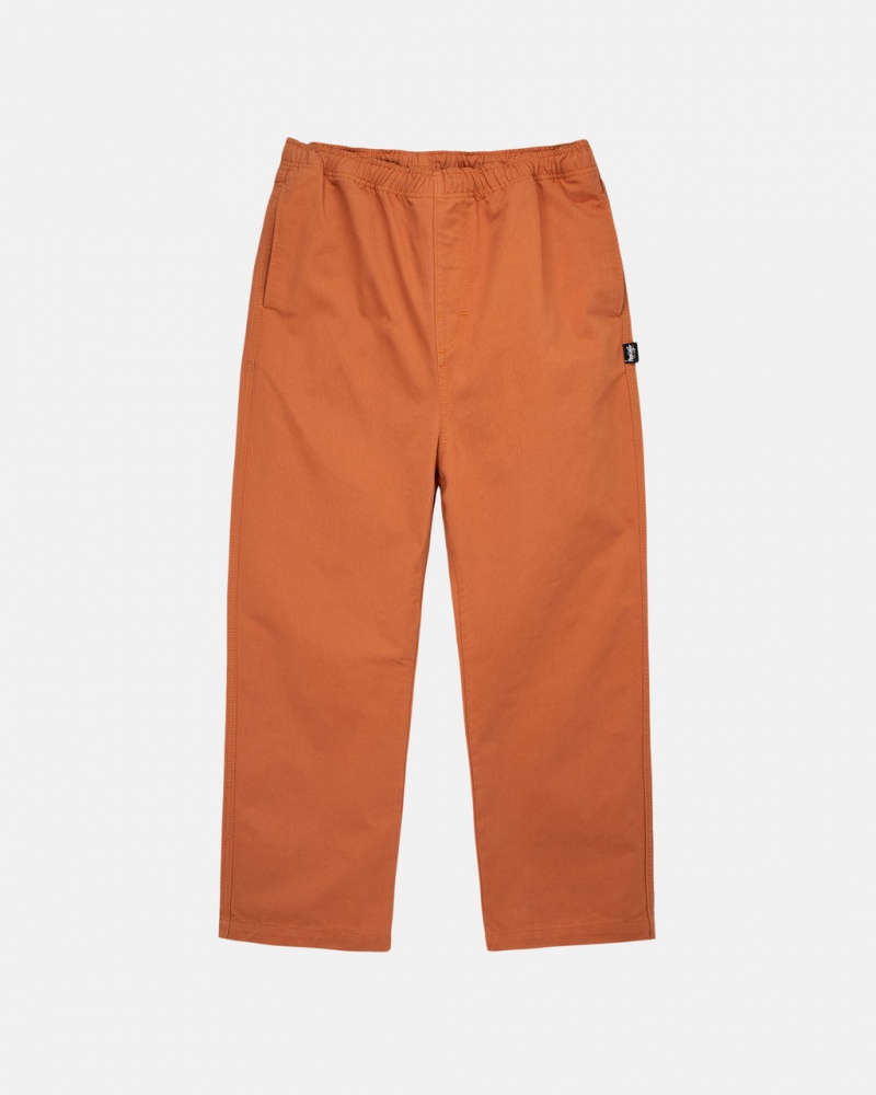 Stussy Brushed Beach Pant Bukse Dame Brune Norge | GYU-1445