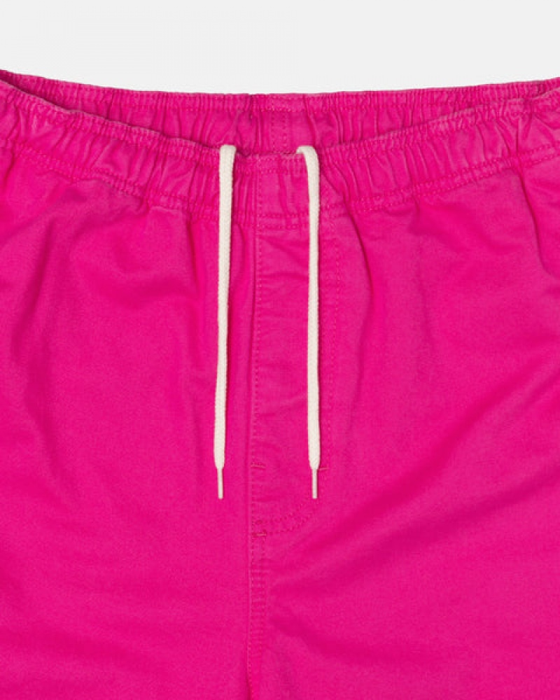 Stussy Brushed Beach Pant Bukse Dame Rosa Norge | RQC-2522