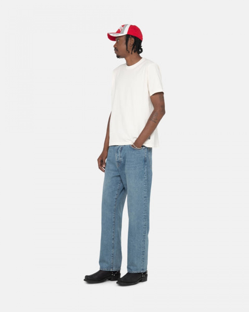 Stussy Classic Jean Denim Bukse Herre Blå Norge | AXI-8687