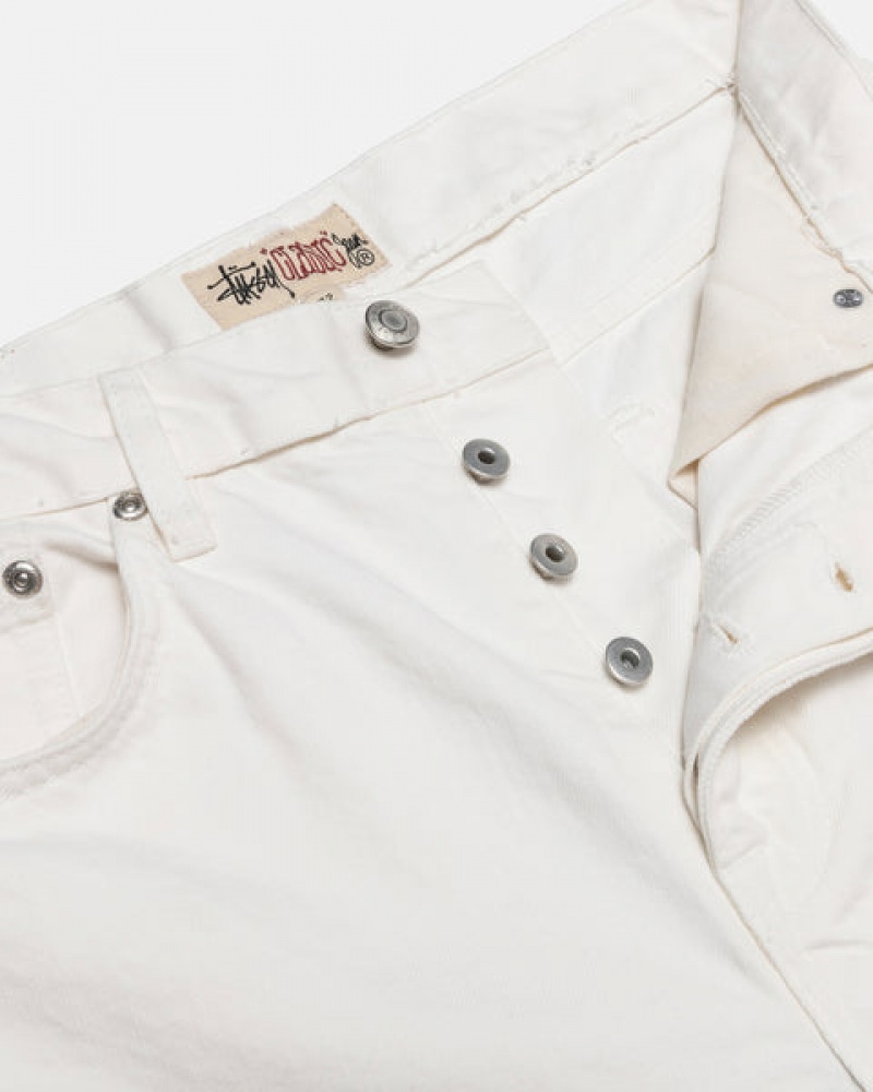 Stussy Classic Jean Overdyed Bukse Dame Beige Norge | PPD-1906