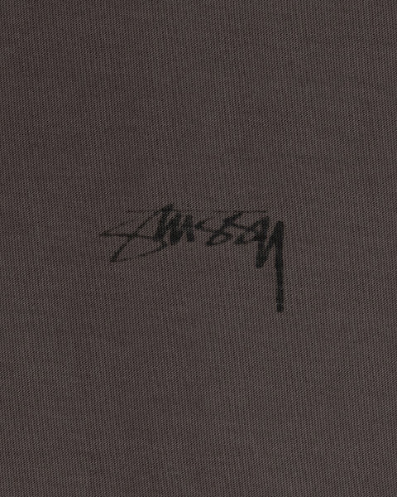 Stussy Lazy Ls Tee T Skjorte Dame Svarte Norge | WVW-4243