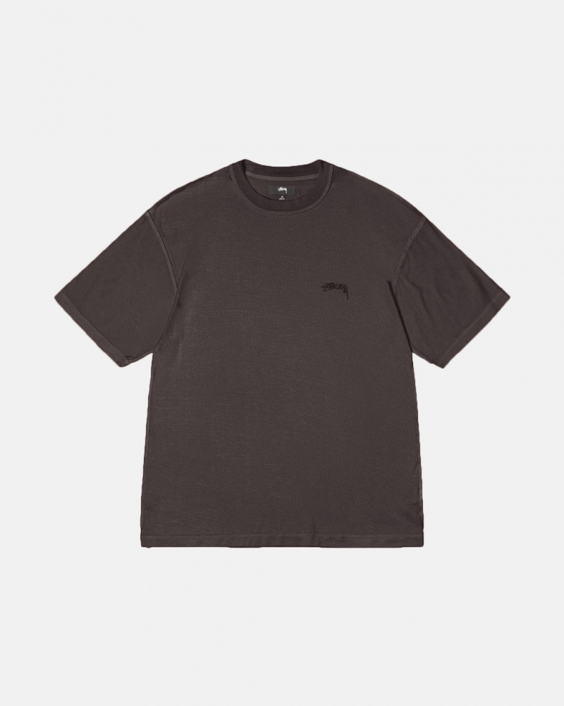 Stussy Lazy Tee T Skjorte Herre Svarte Norge | YVX-6624