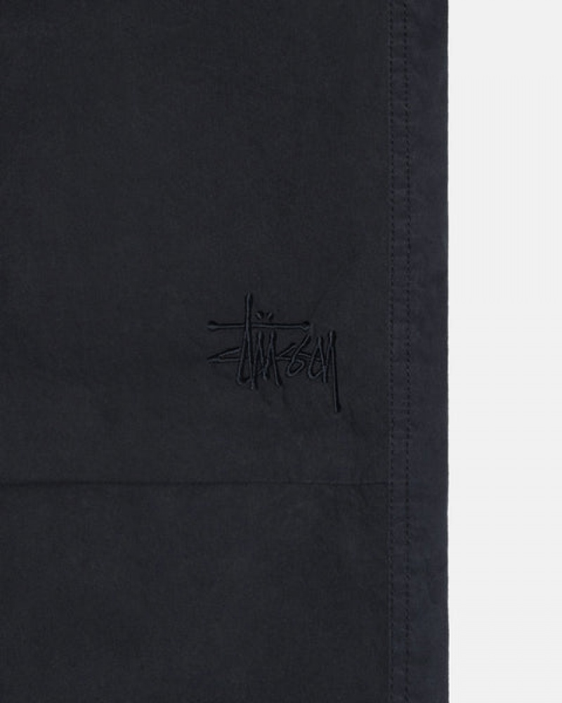 Stussy Nyco Over Trousers Bukse Dame Svarte Norge | MMR-8297