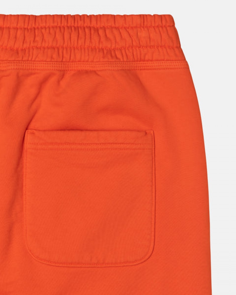 Stussy Overdyed Stock Logo Pant Gensere Dame Oransje Norge | HJX-1214