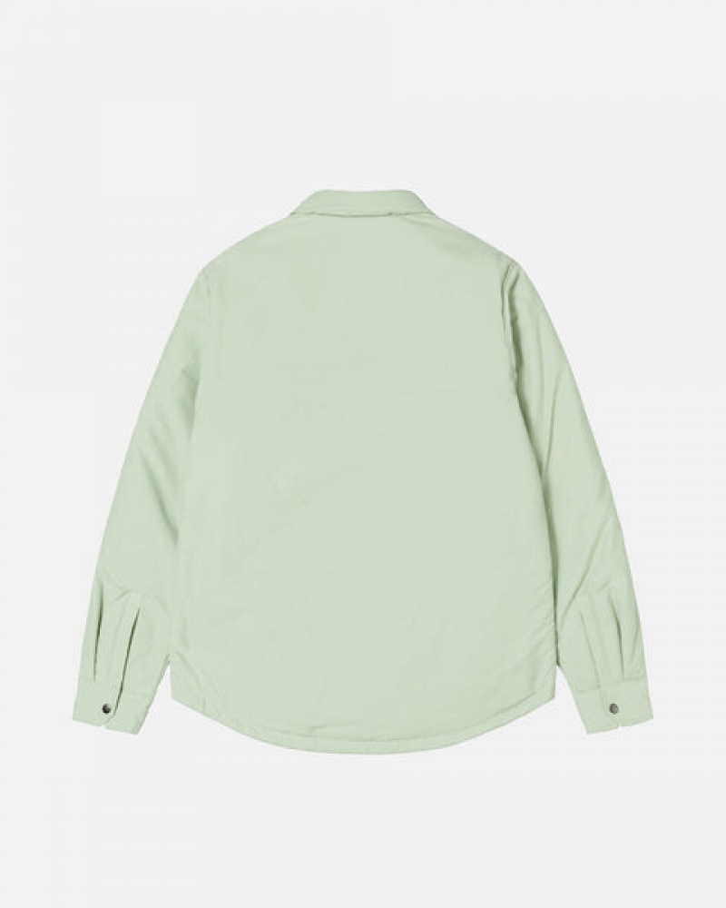 Stussy Polstret Tech Over Shirt Skjorte Herre Grønn Norge | VHW-1529