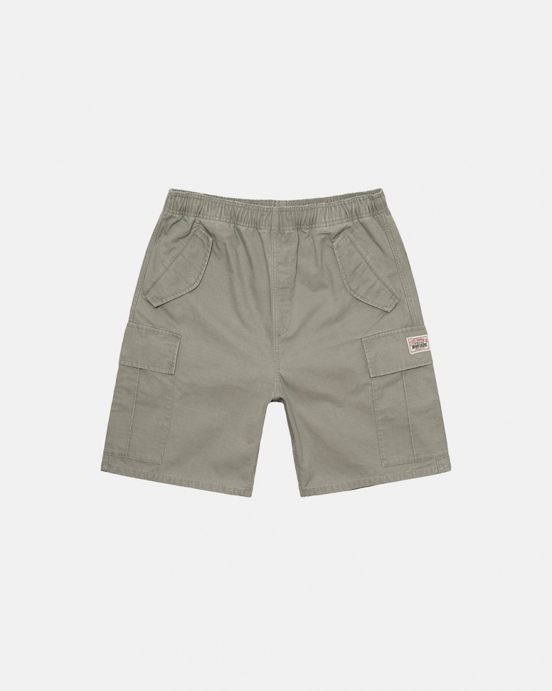 Stussy Ripstop Cargo Beach Kort Shorts Dame Olivengrønne Norge | BFB-9275