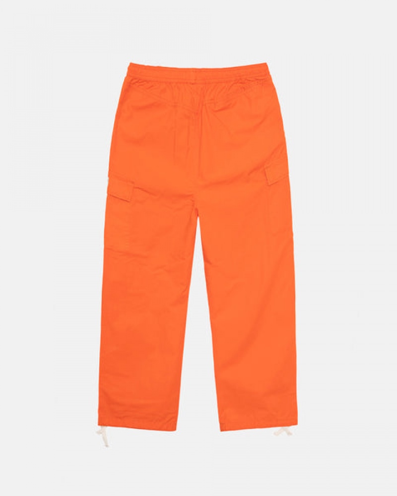 Stussy Ripstop Cargo Beach Pant Bukse Herre Oransje Norge | KBK-2438