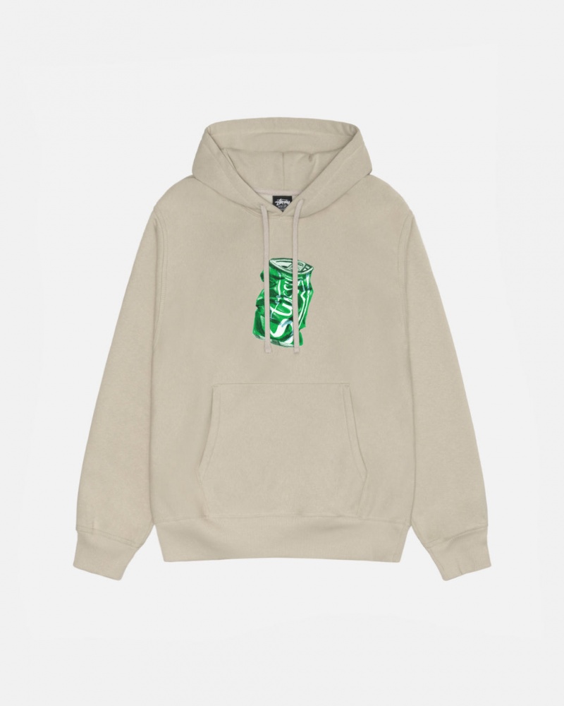 Stussy Soda Can Hoodie Hettegenser Dame Khaki Norge | NQQ-9457