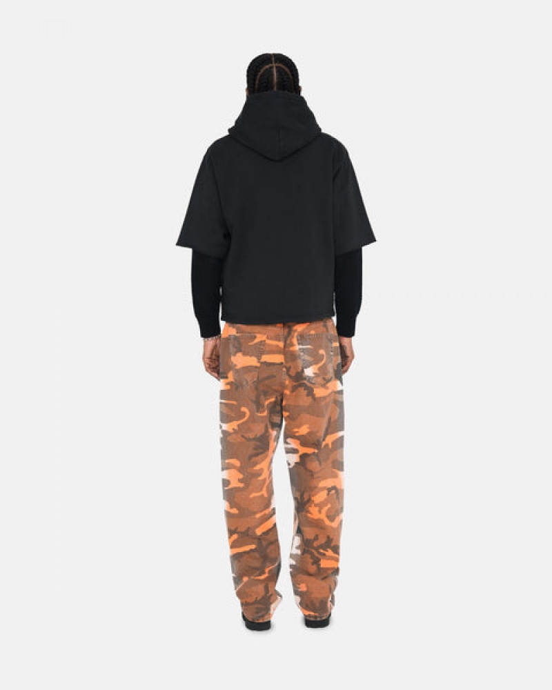 Stussy Ss Boxy Cropped Hoodie Hettegenser Dame Svarte Norge | LVI-8841