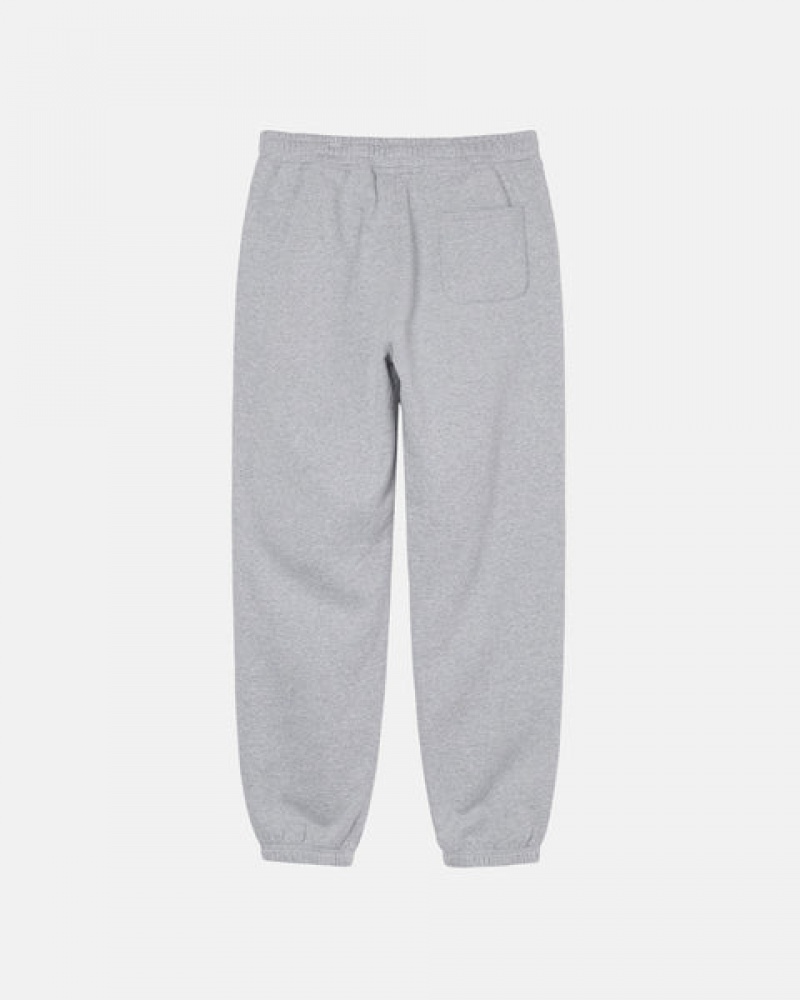 Stussy Stock Logo Sweatpant Joggebukser Herre Grå Norge | UJY-6050