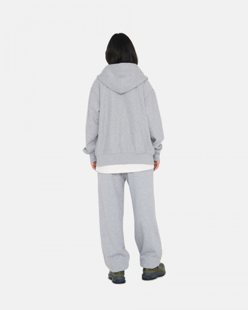 Stussy Stock Logo Sweatpant Joggebukser Herre Grå Norge | UJY-6050