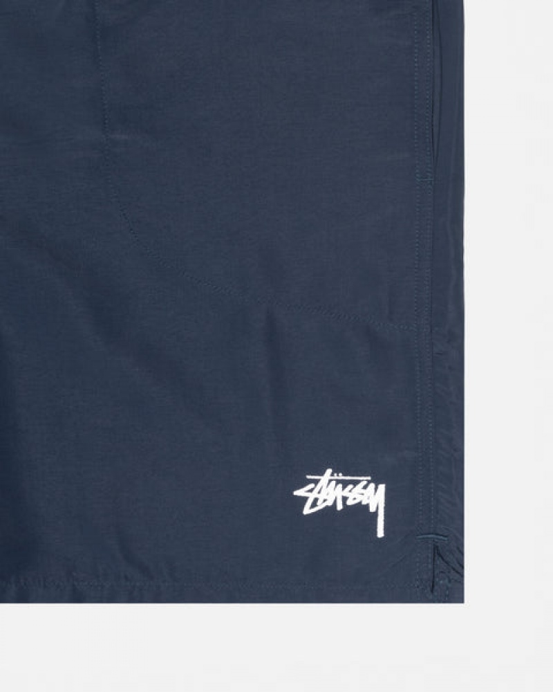 Stussy Stock Vann Kort Badetøy Dame Marineblå Norge | KEF-9765