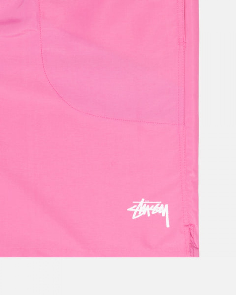 Stussy Stock Vann Kort Badetøy Dame Rosa Norge | VRQ-0888