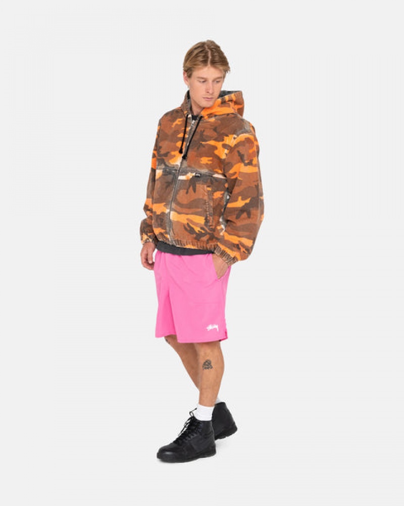 Stussy Stock Vann Kort Badetøy Dame Rosa Norge | VRQ-0888