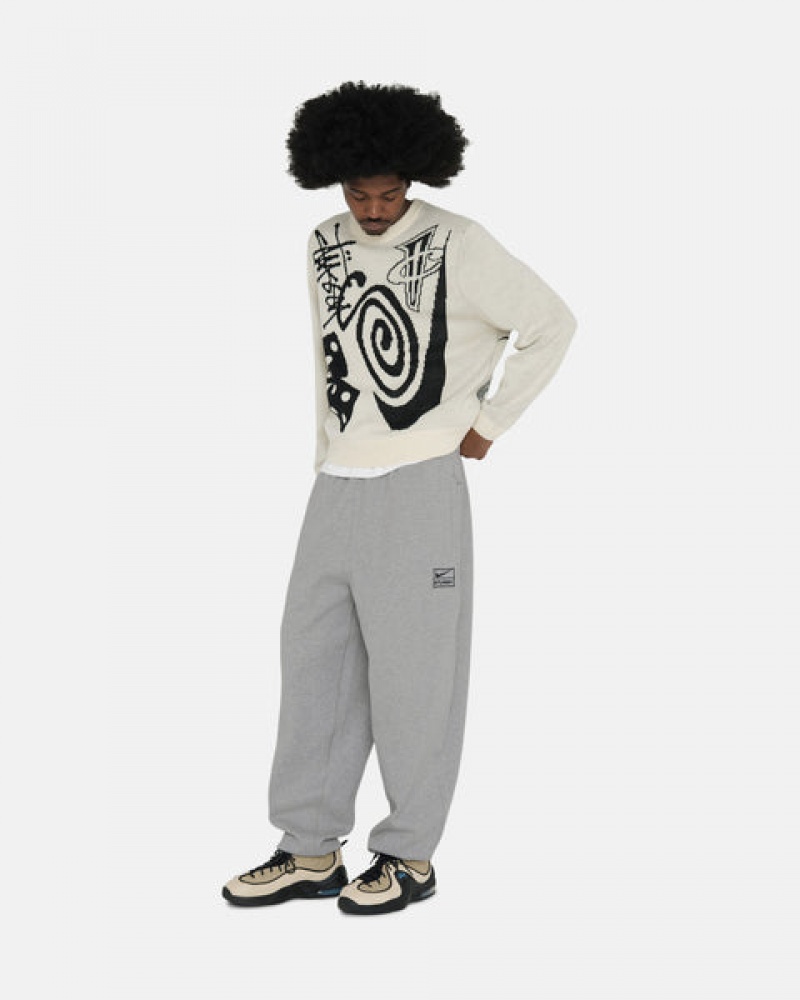 Stussy Fleece Pant Joggebukser Dame Mørke Grå Norge | CAP-3136