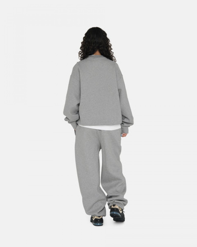 Stussy Fleece Pant Joggebukser Dame Mørke Grå Norge | CAP-3136